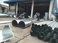 Thi công lắp đặt hệ thống ống thông gió 